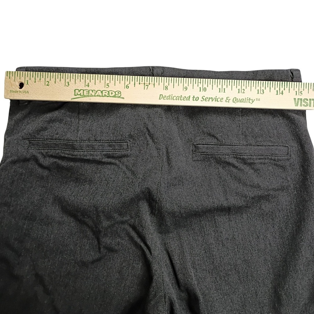 Old Navy Pixie Pants Women 10 Gray High-Rise Secret-Smooth Pockets - Picture 4 of 5